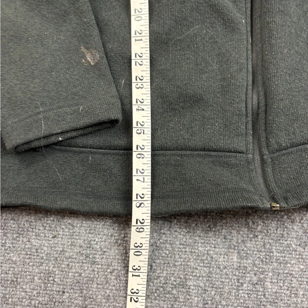 THE NORTH FACE Mens zip Sweater Fleece Jacket charcoal Grey size: XXL